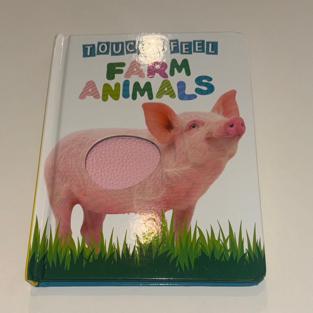 Interactive Farm Animals Touch and Feel Book
